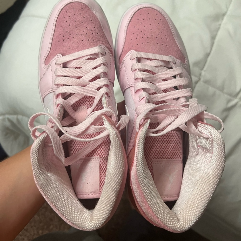 Authentic digital pink Jordan 1